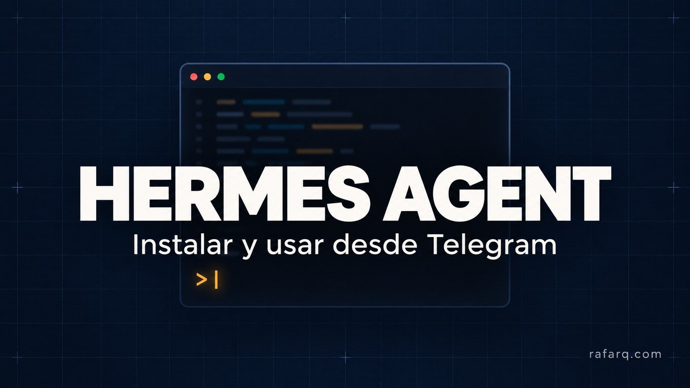 Instalar Hermes Agent en tu ordenador y usarlo desde Telegram