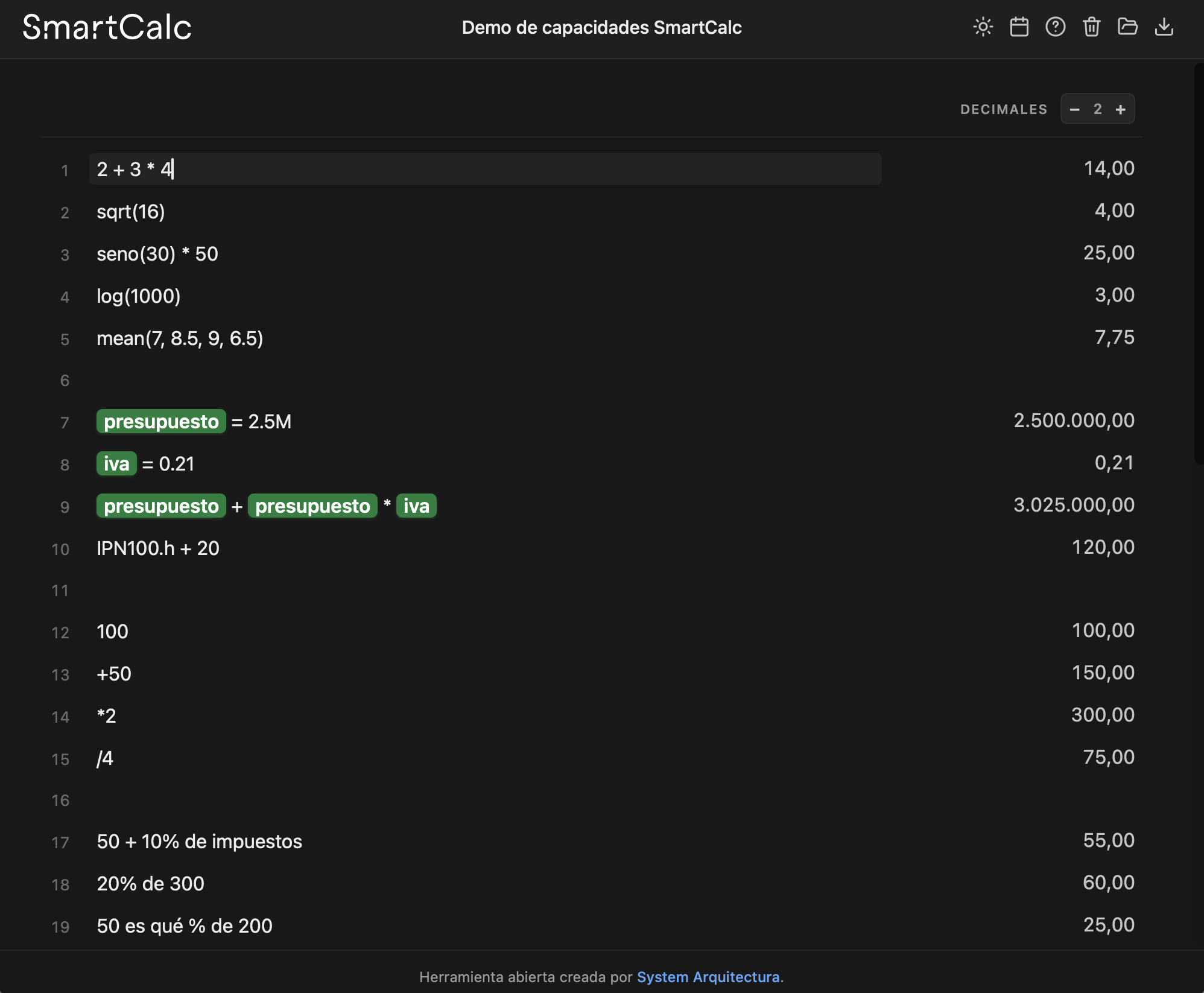 SmartCalc