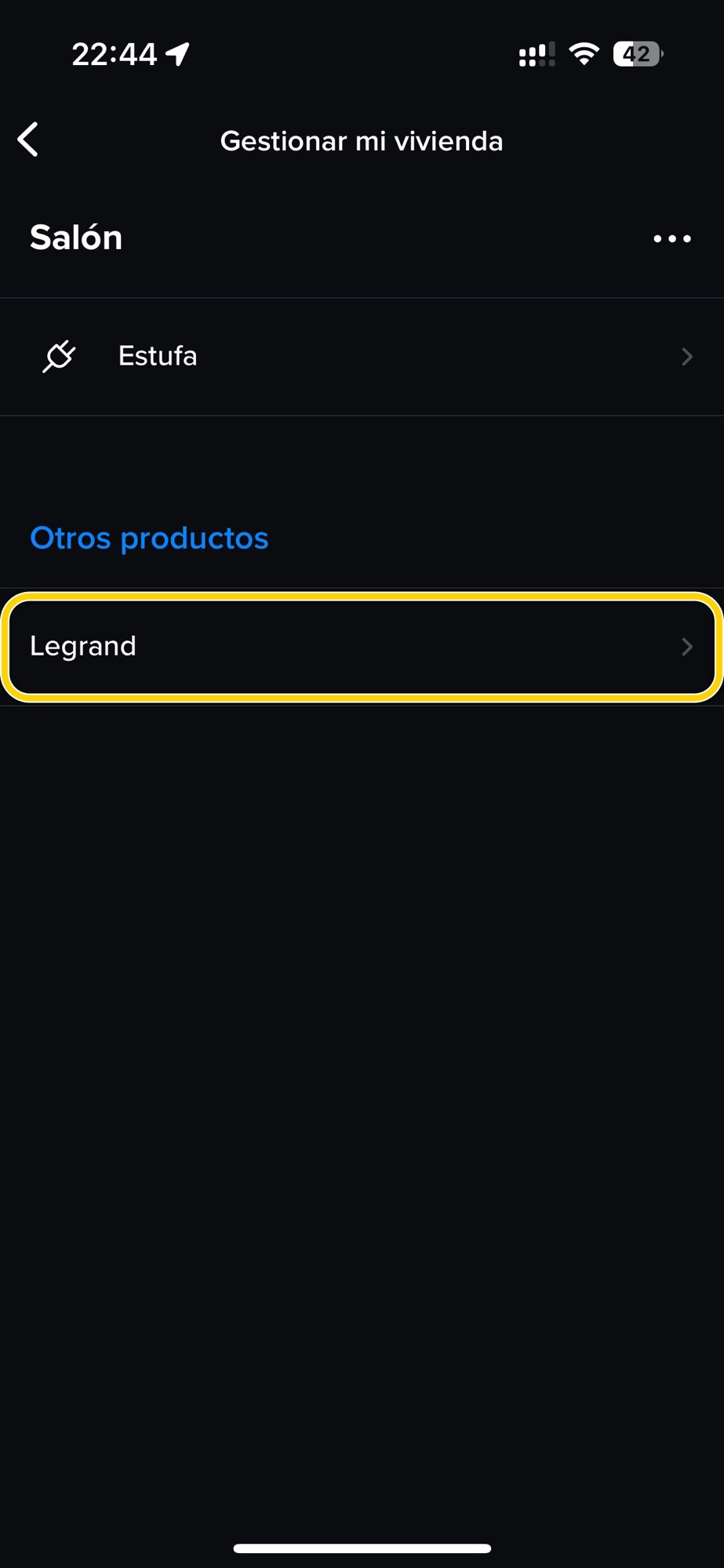 Valena Next se desconecta de HomeKit