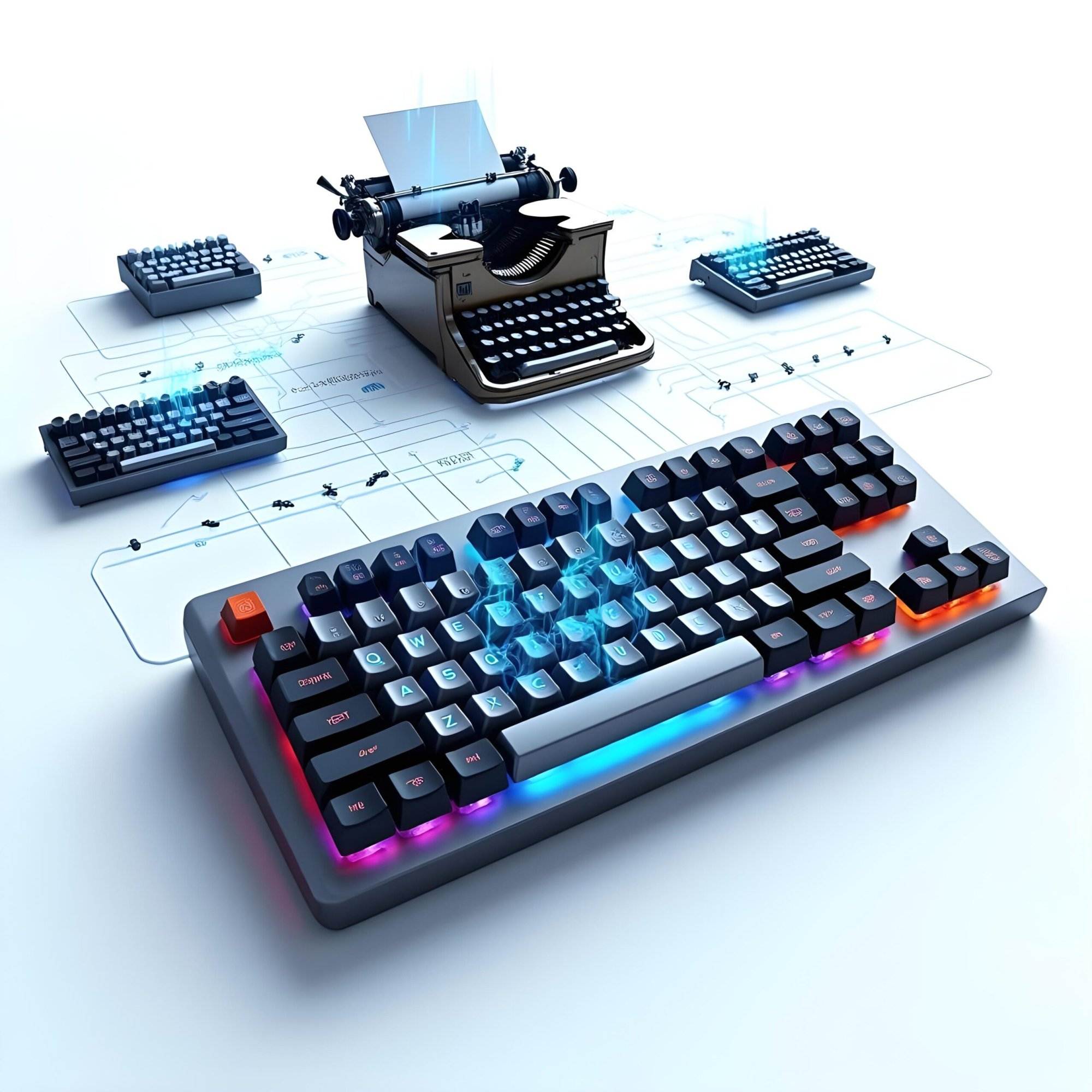 La fascinante historia detrás de nuestros teclados: ¿Por qué están las teclas así?